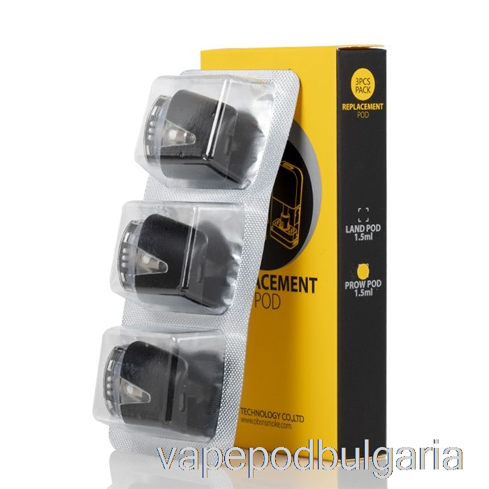 Vape 10000 Дръпки Obs Prow Replacement Pods 1.5ml Pods